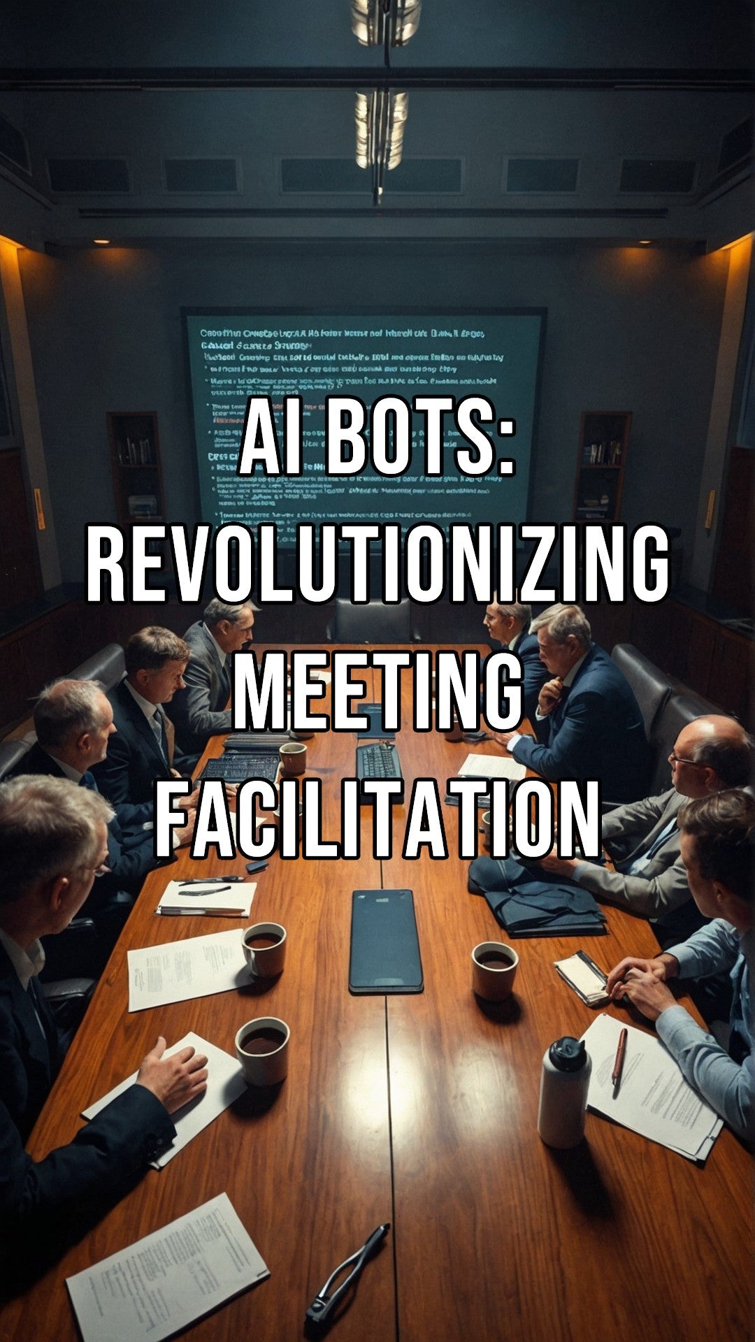 How AI Conversation Bots Can Manage Meetings: The Present and Future of Automated Facilitation